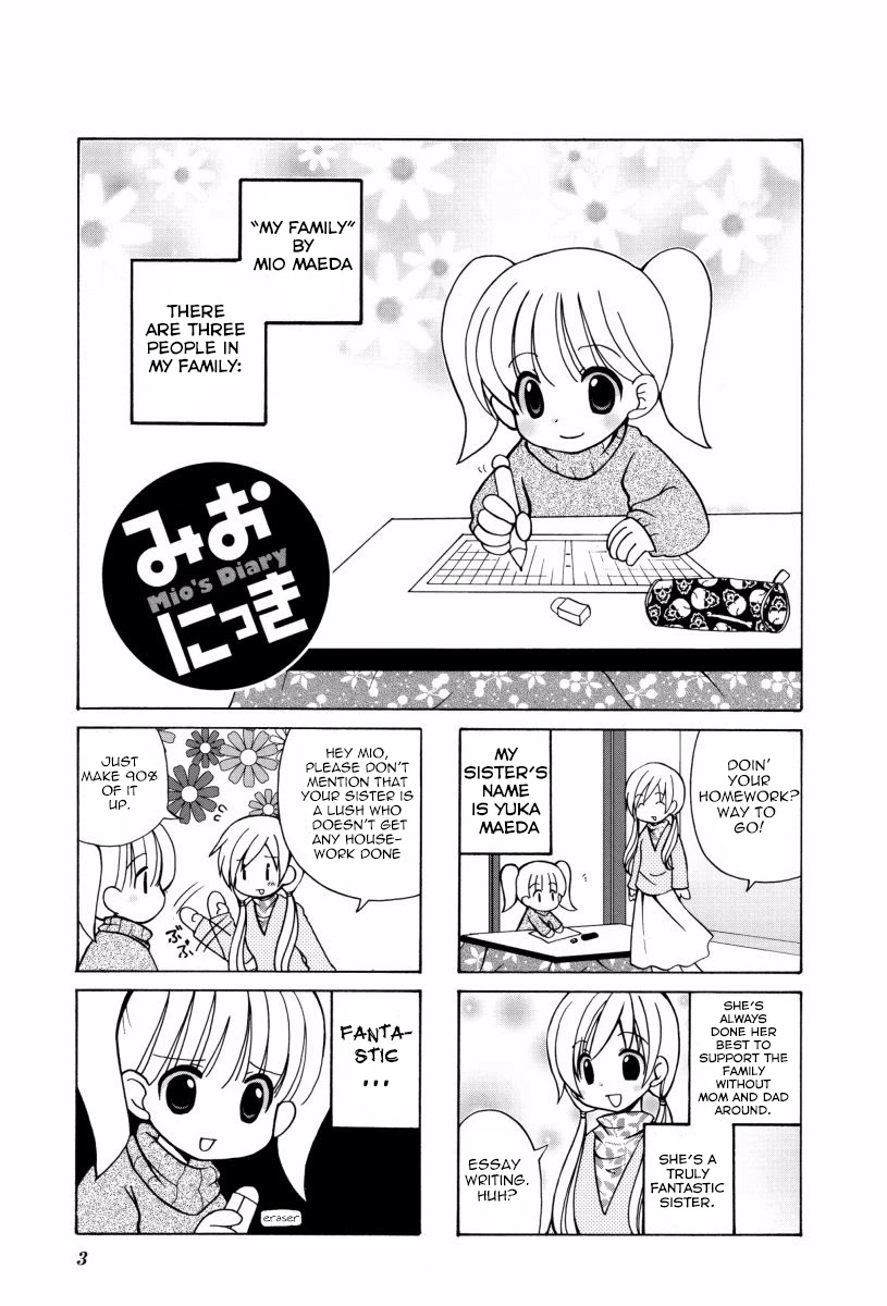 Mio's Diary Chapter 1 page 4 - Chapter 1