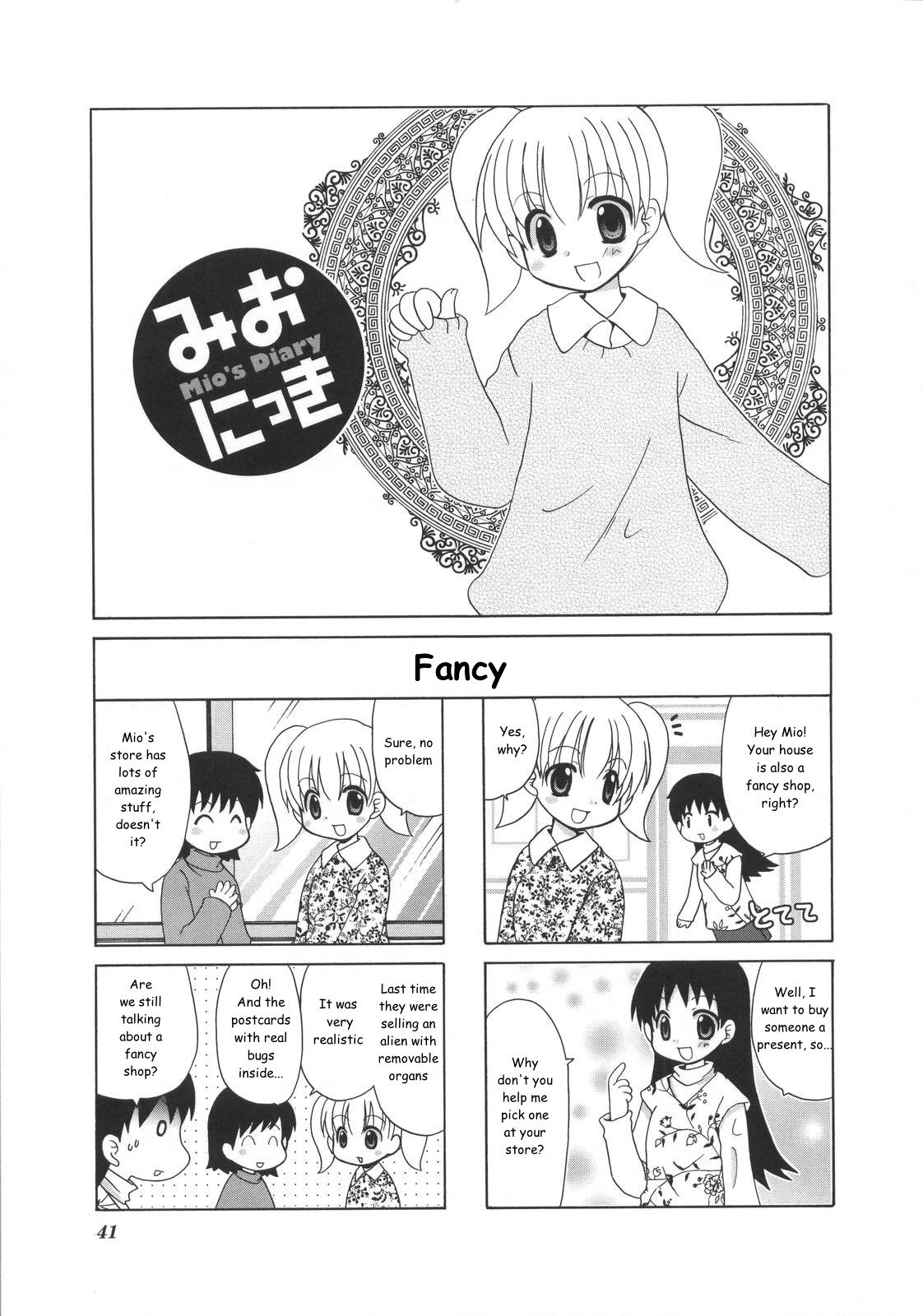 Mio's Diary Chapter 10 page 1 - Chapter 10