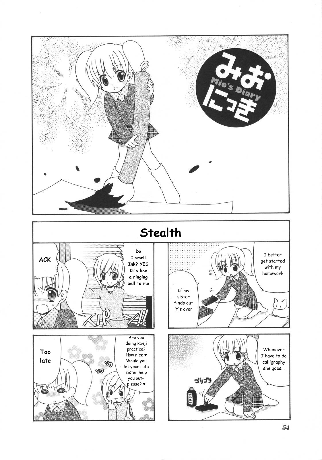 Mio's Diary Chapter 13 page 1 - Chapter 13