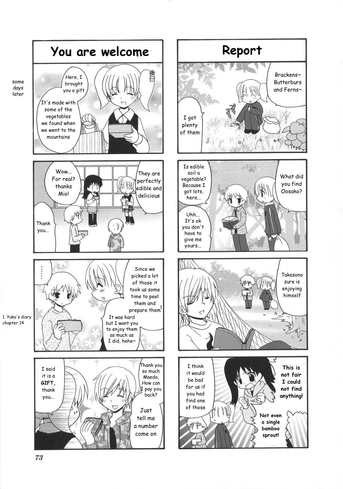 Mio's Diary Chapter 17 page 4 - Chapter 17
