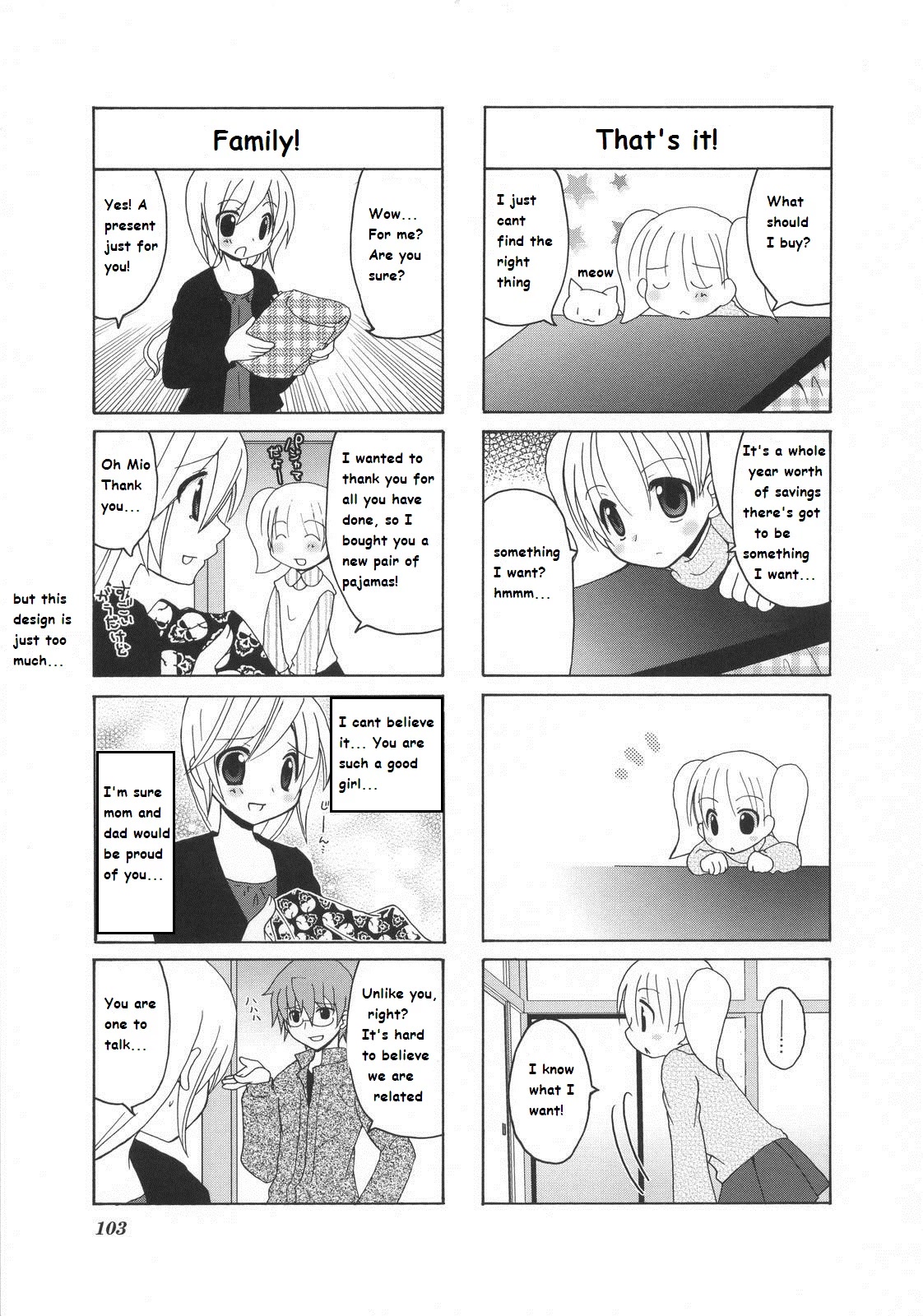 Mio's Diary Chapter 24 page 4 - Chapter 24