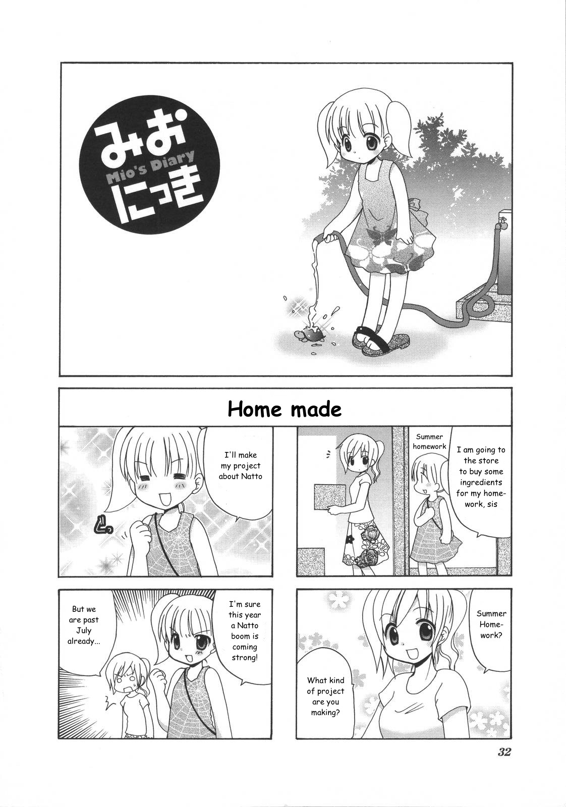 Mio's Diary Chapter 8 page 1 - Chapter 8