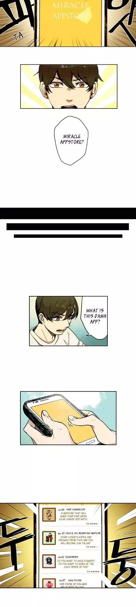 Miracle App Store Chapter 1 page 12 - Chapter 1