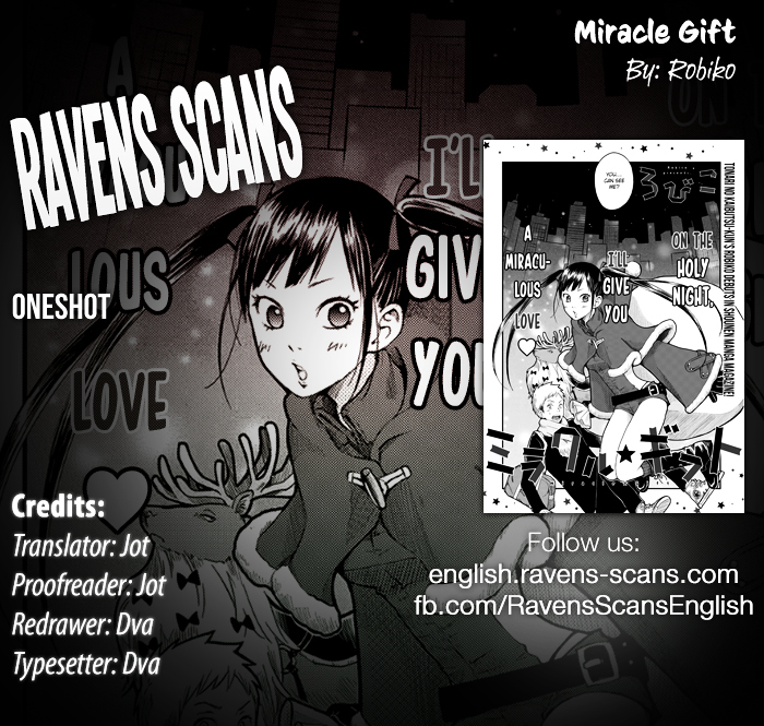 Miracle Gift Chapter 0 page 1 - Chapter 0 : Oneshot