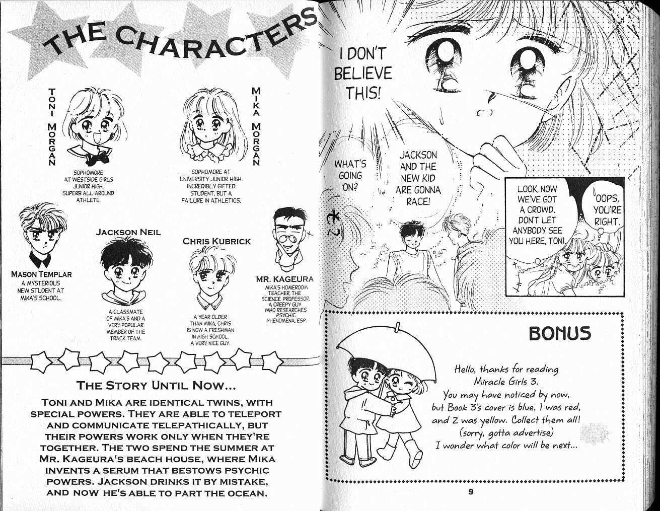 Miracle Girls Chapter 3.0 page 6 - Vol.03 Chapter 0