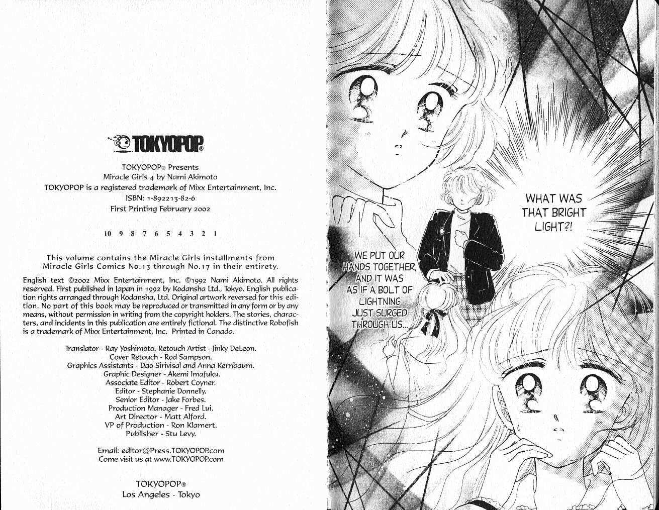 Miracle Girls Chapter 4.0 page 3 - Vol.04 Chapter 0