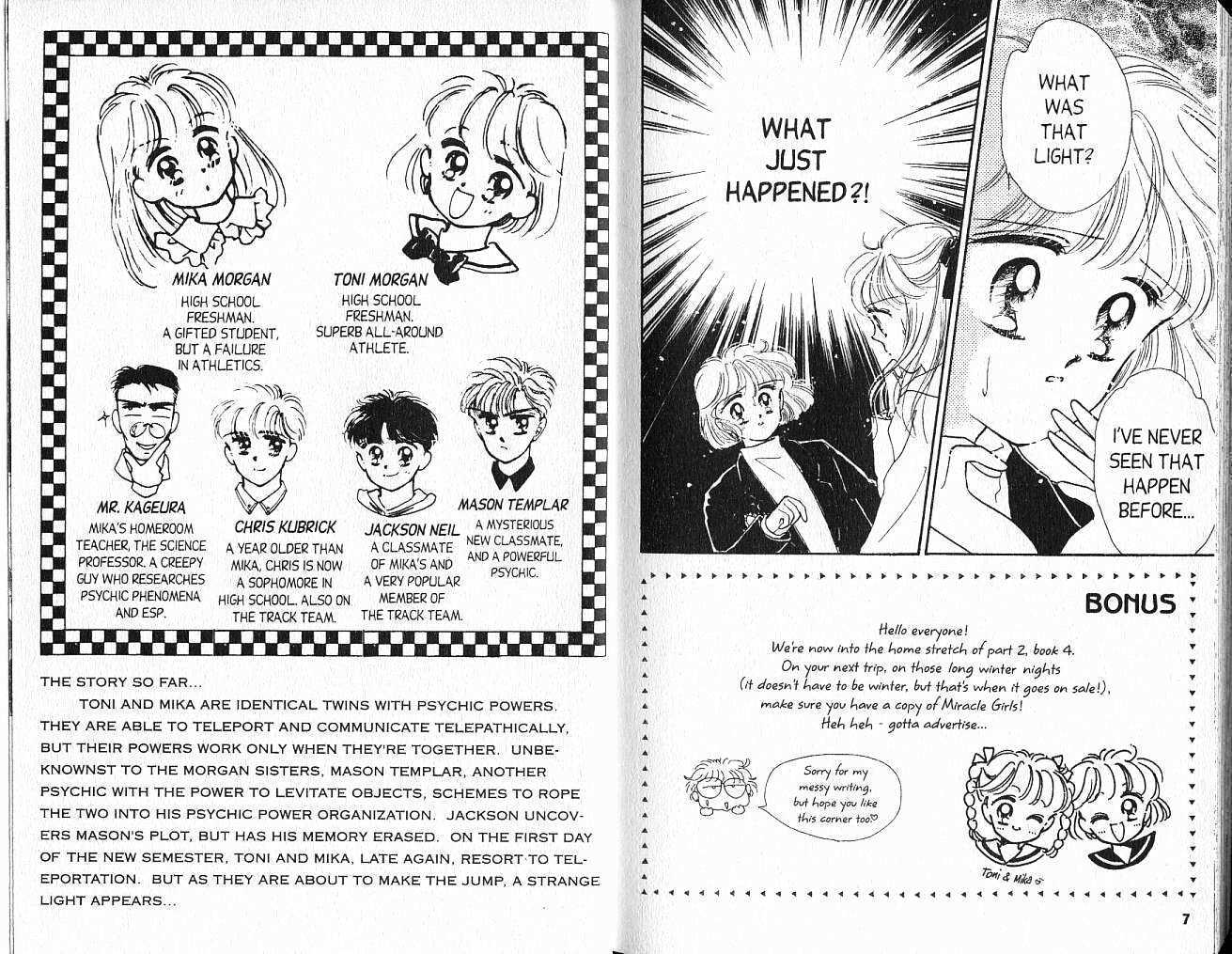 Miracle Girls Chapter 4.0 page 5 - Vol.04 Chapter 0