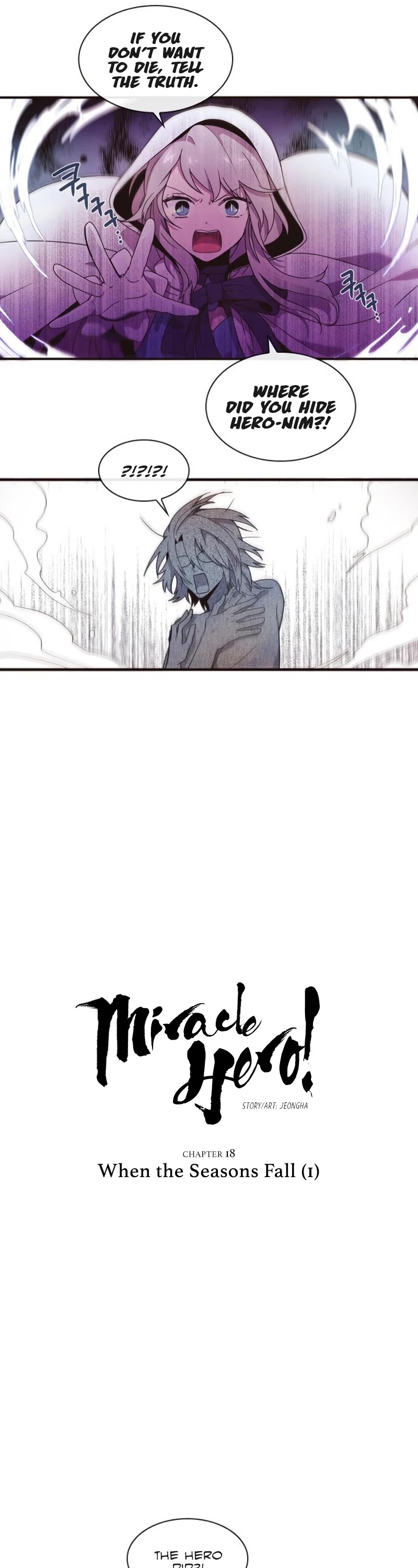 Miracle! Hero-nim Chapter 18 page 3 - Chapter 18: When the Seasons Fall (1)