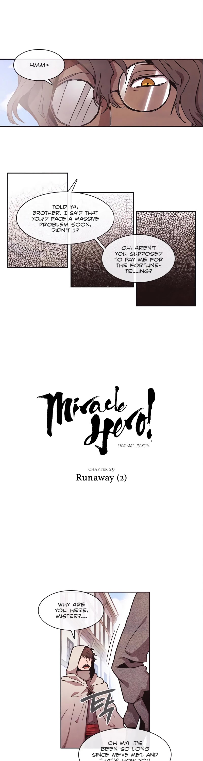 Miracle! Hero-nim Chapter 29 page 2 - Chapter 29: Runaway (2)