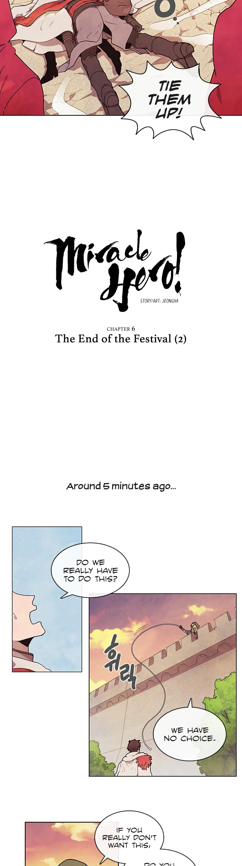 Miracle! Hero-nim Chapter 6 page 4 - Chapter 6: The end of the festival (2)