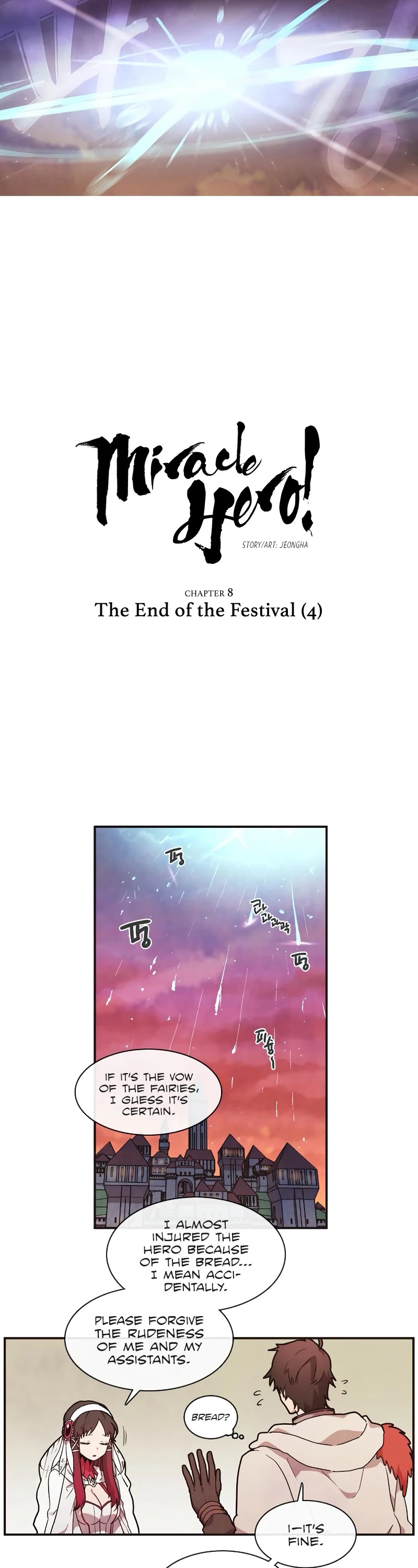 Miracle! Hero-nim Chapter 8 page 3 - Chapter 8: The end of the festival (4)