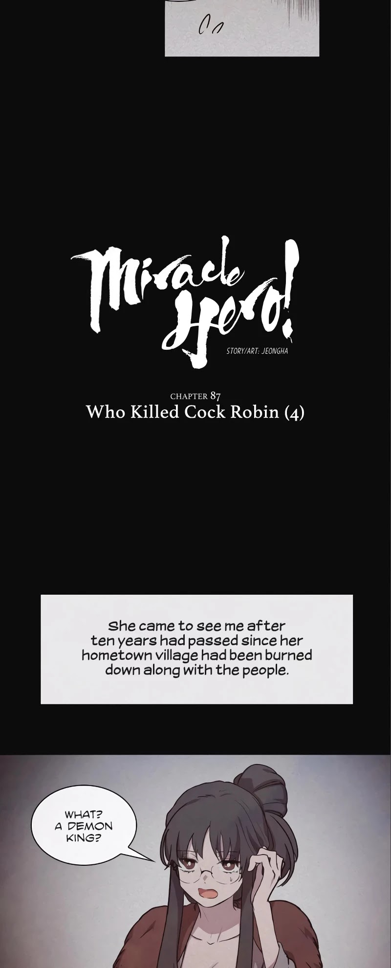 Miracle! Hero-nim Chapter 87 page 4 - Chapter 87: Who Killed Cock Robin (4)