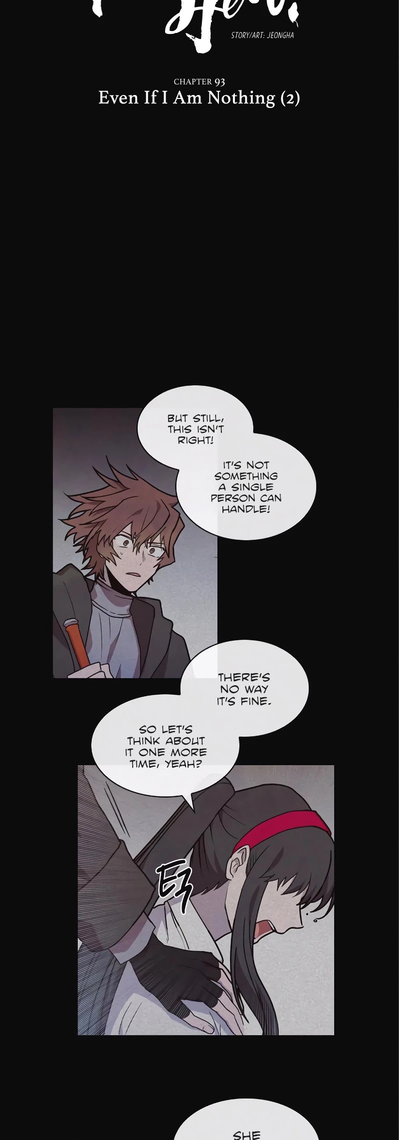 Miracle! Hero-nim Chapter 93 page 3 - Chapter 93: Even If I Am Nothing (2)
