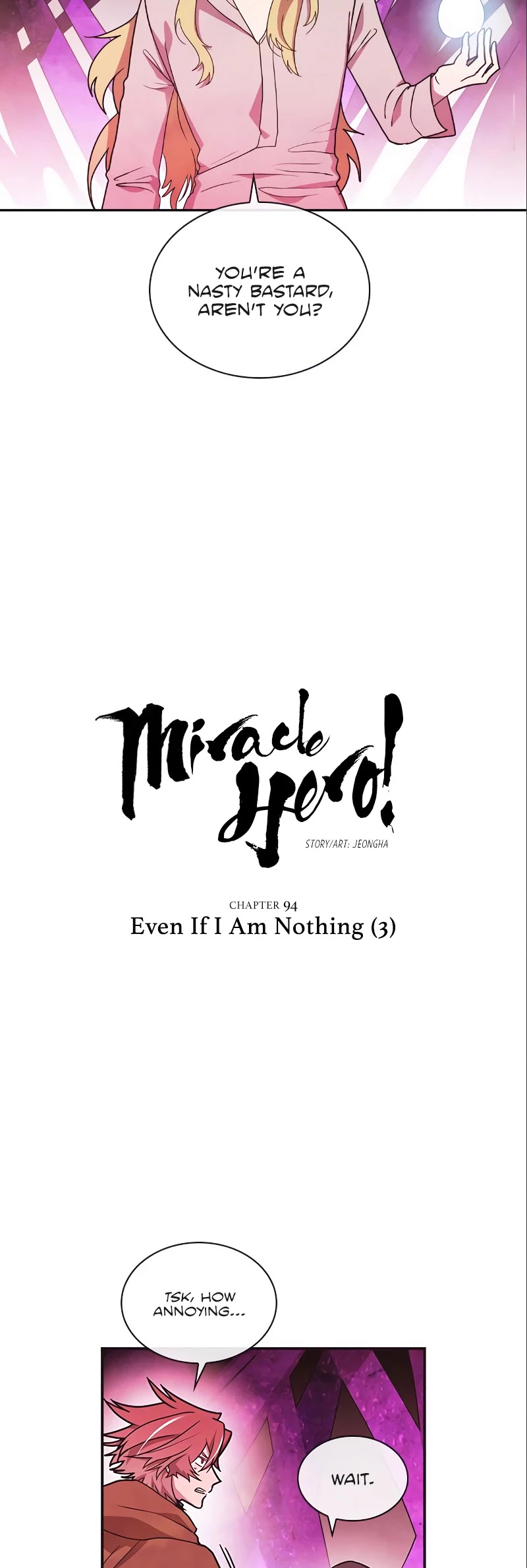 Miracle! Hero-nim Chapter 94 page 3 - Chapter 94: Even If I Am Nothing (3)