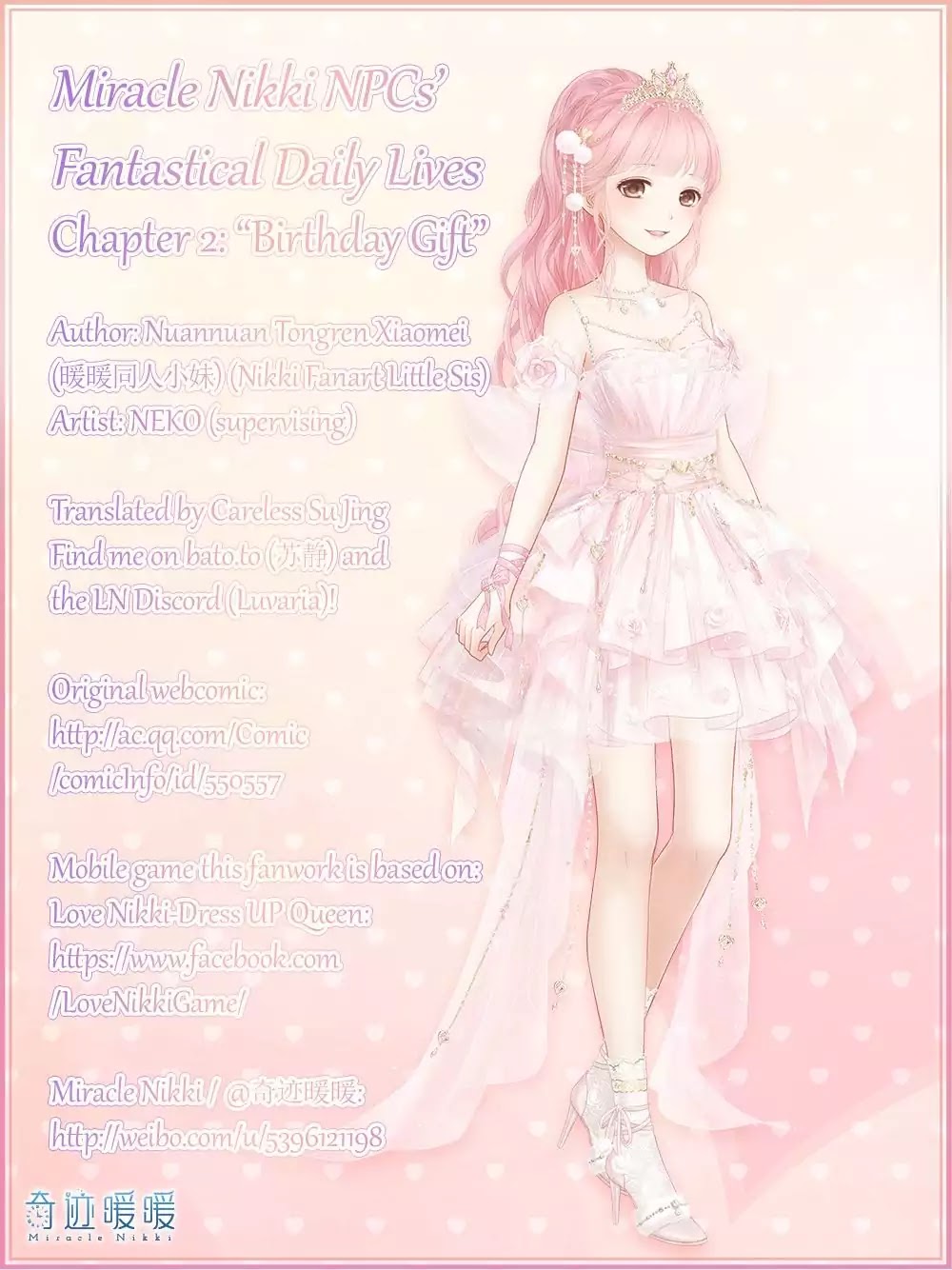 Miracle Nikki NPCs' Fantastical Daily Lives Chapter 2 page 1 - Chapter 2: Birthday Gift