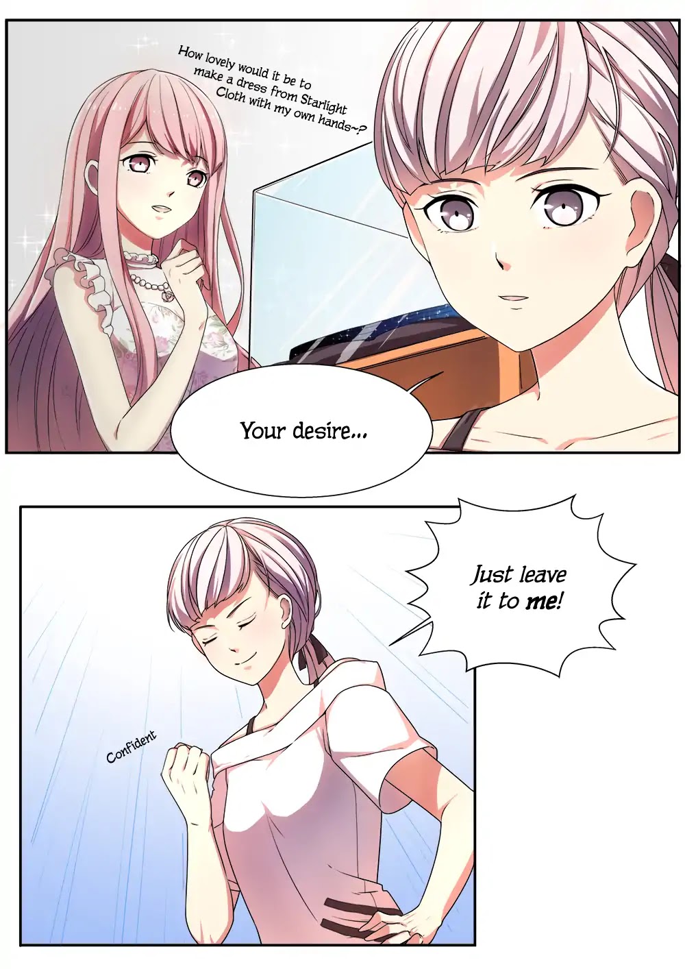 Miracle Nikki NPCs' Fantastical Daily Lives Chapter 6 page 4 - Chapter 6: Spring Beneath the Stars