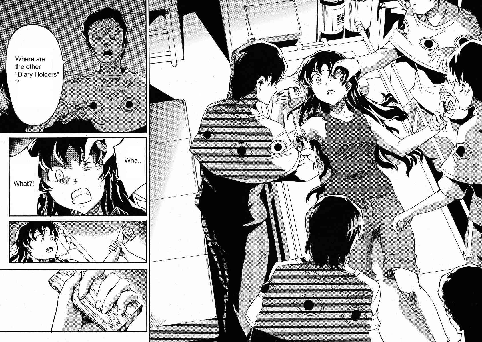 Mirai Nikki Mosaic Chapter 2 page 32 - Chapter 2