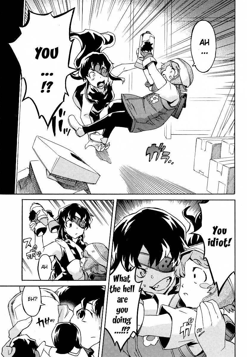 Mirai Nikki Mosaic Chapter 3 page 10 - Chapter 3: Houjou Reisuke's plan to attack Yukiteru's house