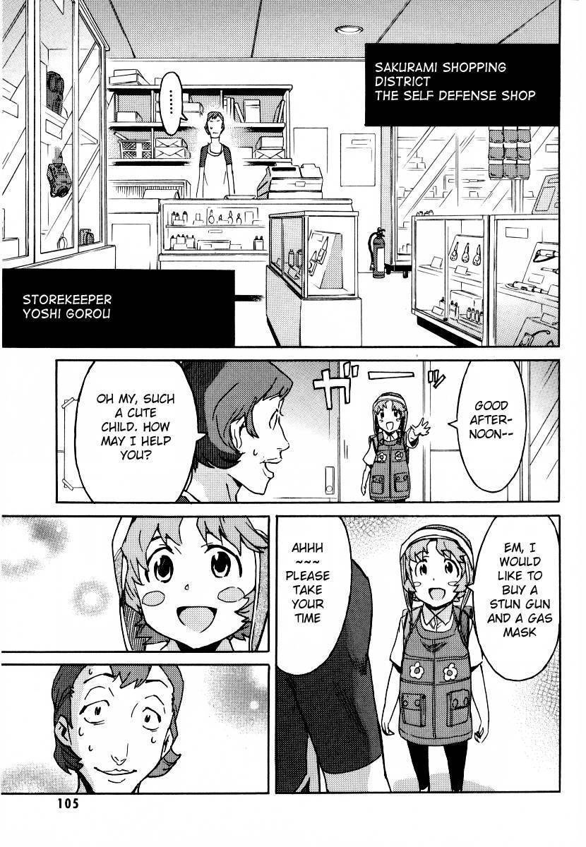 Mirai Nikki Mosaic Chapter 3 page 22 - Chapter 3: Houjou Reisuke's plan to attack Yukiteru's house