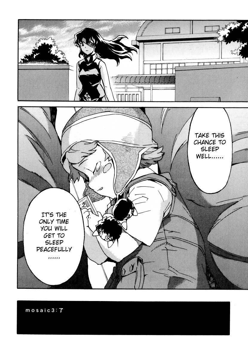 Mirai Nikki Mosaic Chapter 3 page 40 - Chapter 3: Houjou Reisuke's plan to attack Yukiteru's house