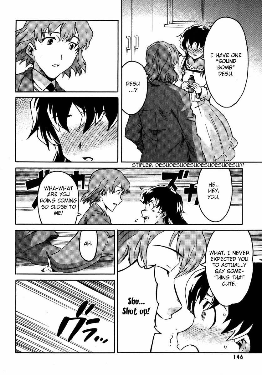 Mirai Nikki Mosaic Chapter 4 page 23 - Chapter 4: The Story of How Uryuu Minene Got Into Gothic Fashion