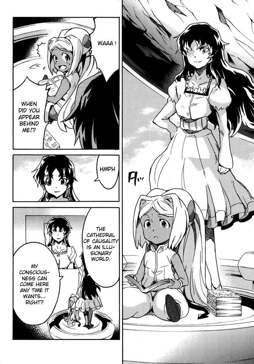 Mirai Nikki Mosaic Chapter 4 page 34 - Chapter 4: The Story of How Uryuu Minene Got Into Gothic Fashion