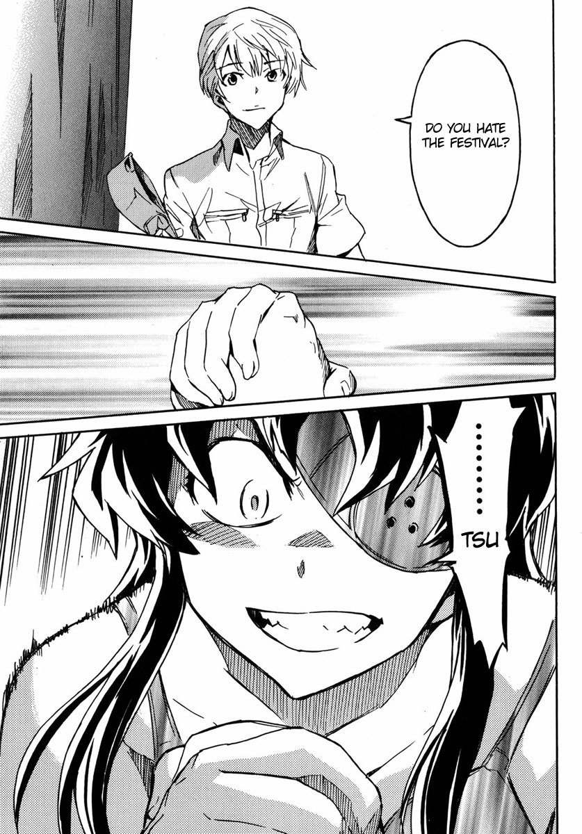 Mirai Nikki Mosaic Chapter 5 page 28 - Chapter 5: The story of Uryuu Minene and Akise Aru's meeting