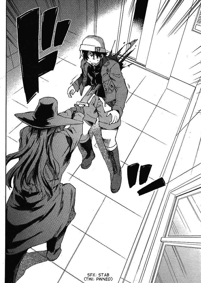 Mirai Nikki Paradox Chapter 1 page 19 - Chapter 1: Paradox's Change of Leading Actor