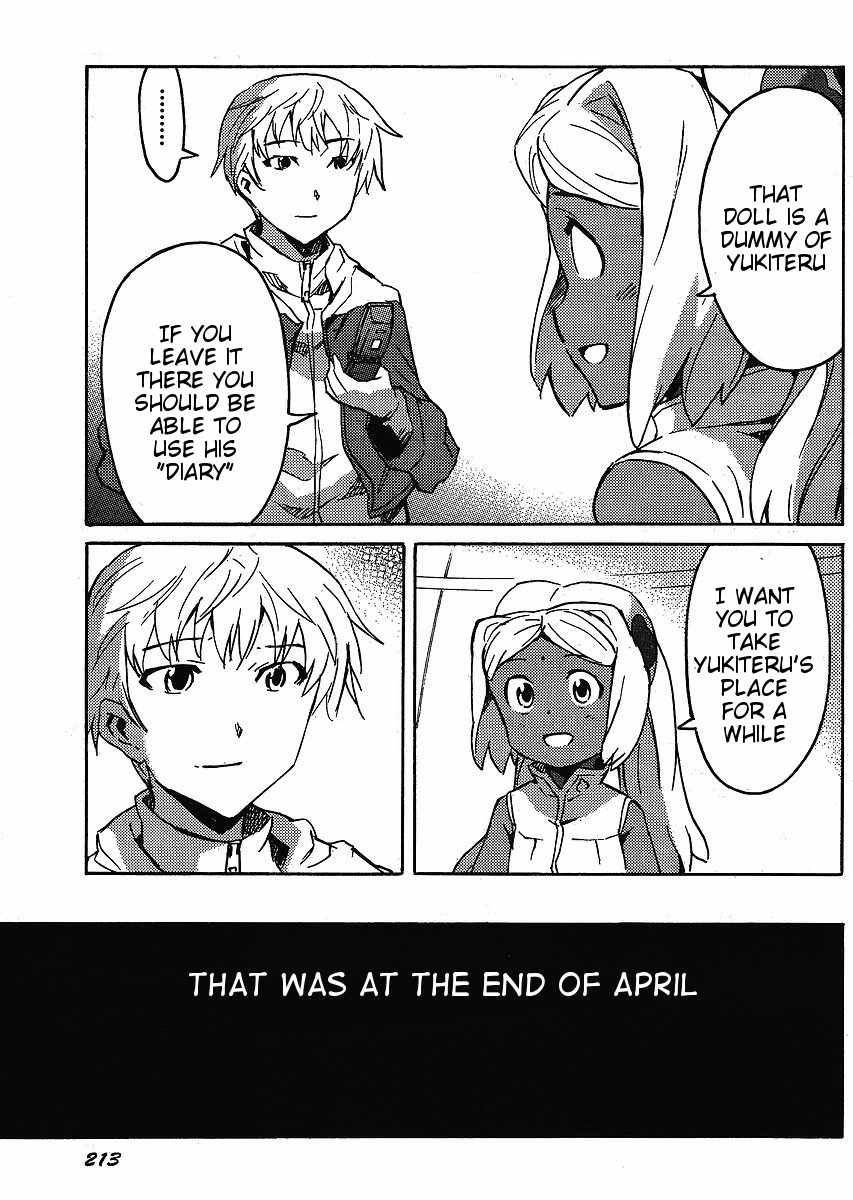 Mirai Nikki Paradox Chapter 1 page 35 - Chapter 1: Paradox's Change of Leading Actor