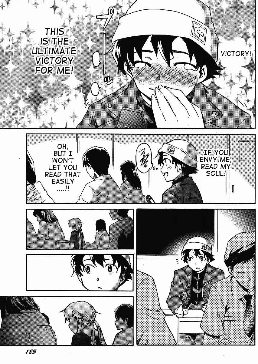 Mirai Nikki Paradox Chapter 1 page 9 - Chapter 1: Paradox's Change of Leading Actor