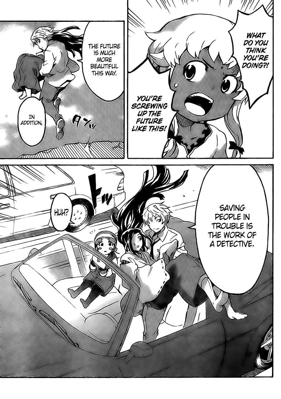 Mirai Nikki Paradox Chapter 3 page 30 - Chapter 3: The Maiden and Hypnotist's Paradox (First Part)