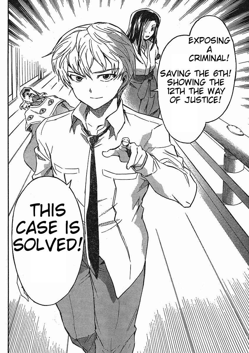 Mirai Nikki Paradox Chapter 4 page 29 - Chapter 4: Paradox of the Virgin and Hypnosis (Part 2)