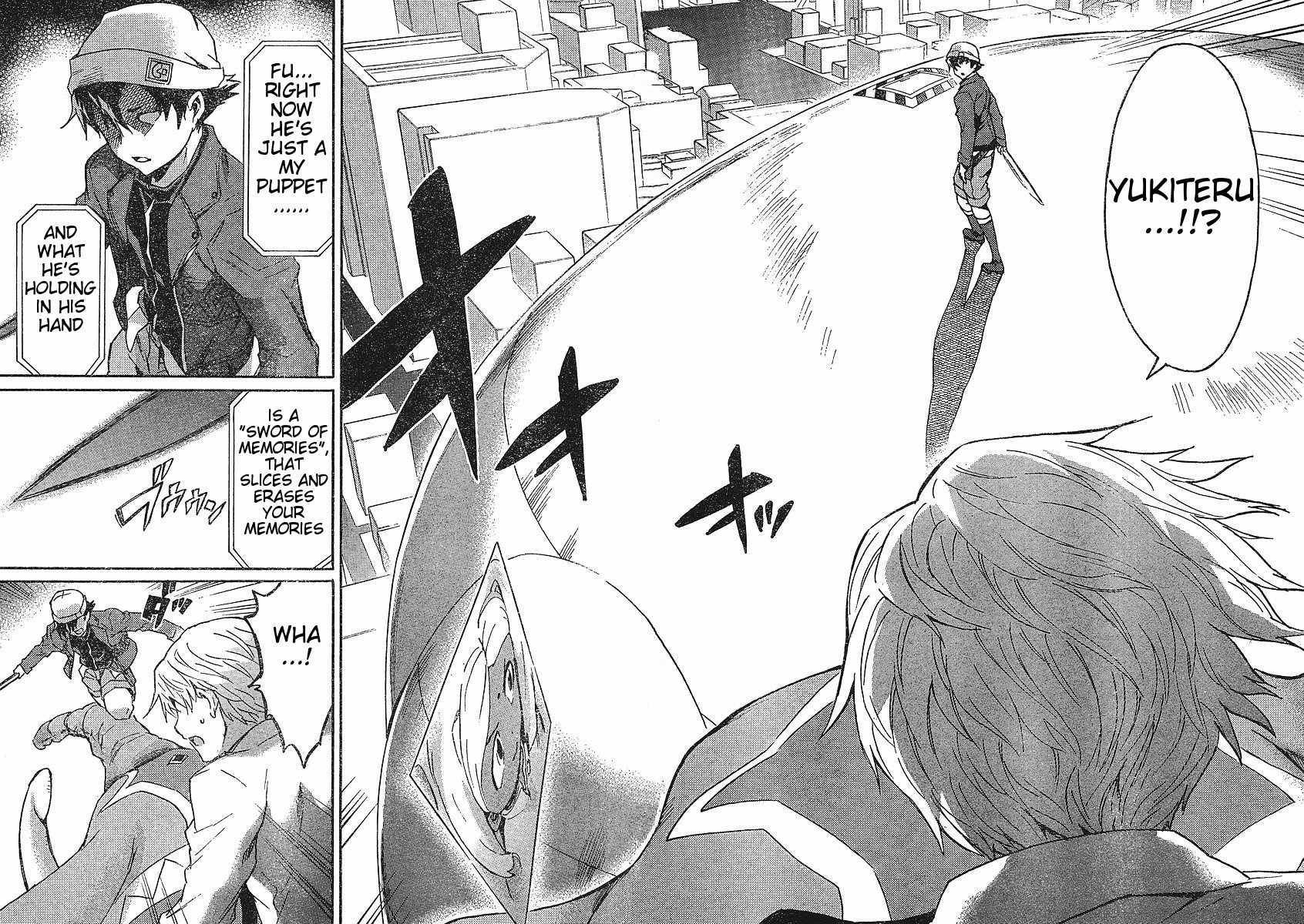 Mirai Nikki Paradox Chapter 5 page 15 - Chapter 5: Paradox of the Paradox