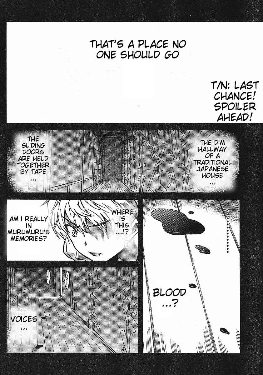 Mirai Nikki Paradox Chapter 5 page 23 - Chapter 5: Paradox of the Paradox