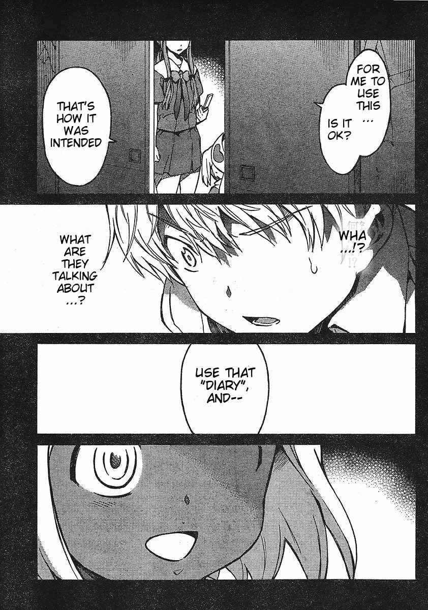 Mirai Nikki Paradox Chapter 5 page 24 - Chapter 5: Paradox of the Paradox