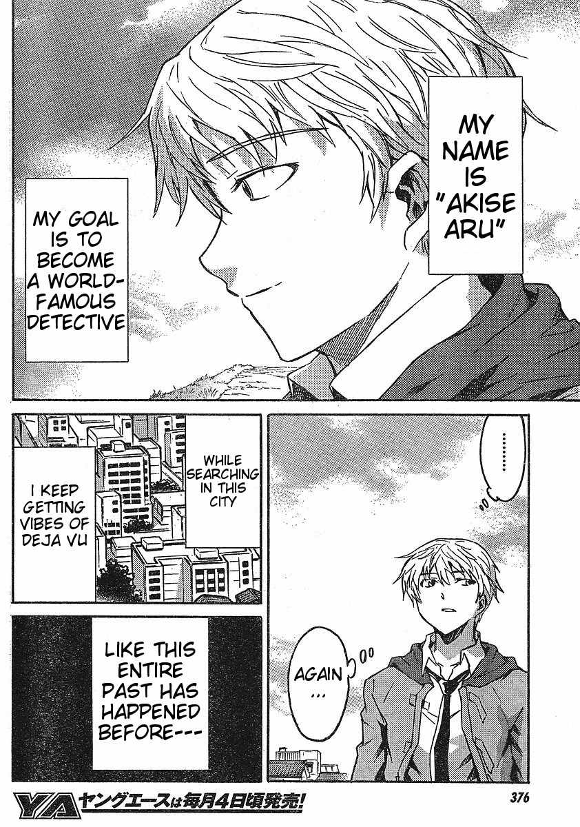 Mirai Nikki Paradox Chapter 5 page 28 - Chapter 5: Paradox of the Paradox
