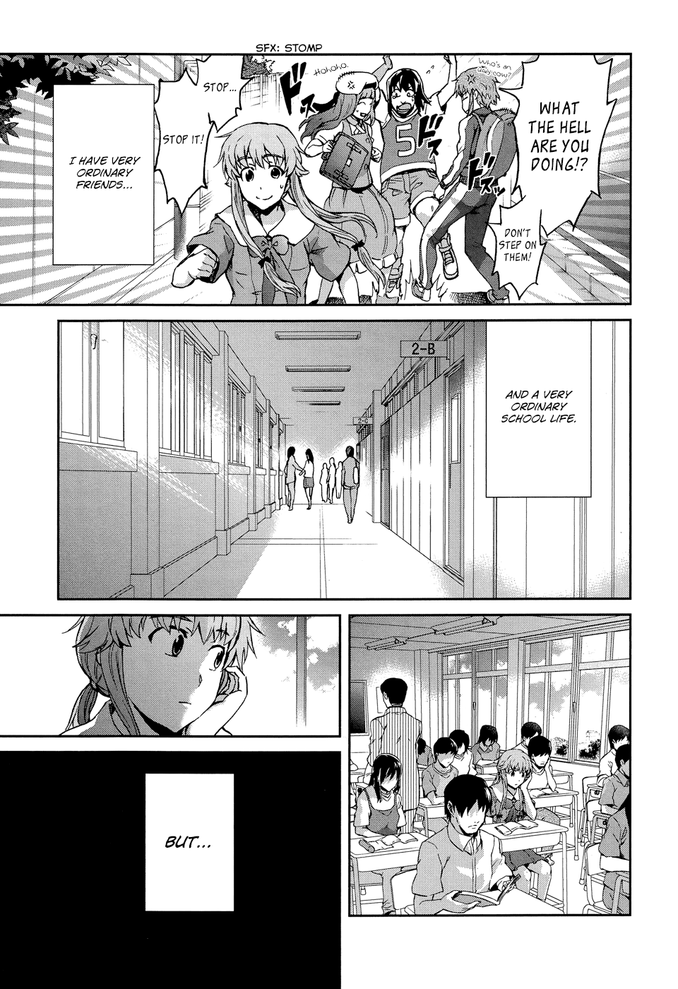 Mirai Nikki Redial Chapter 1.1 page 11 - Chapter 1.1