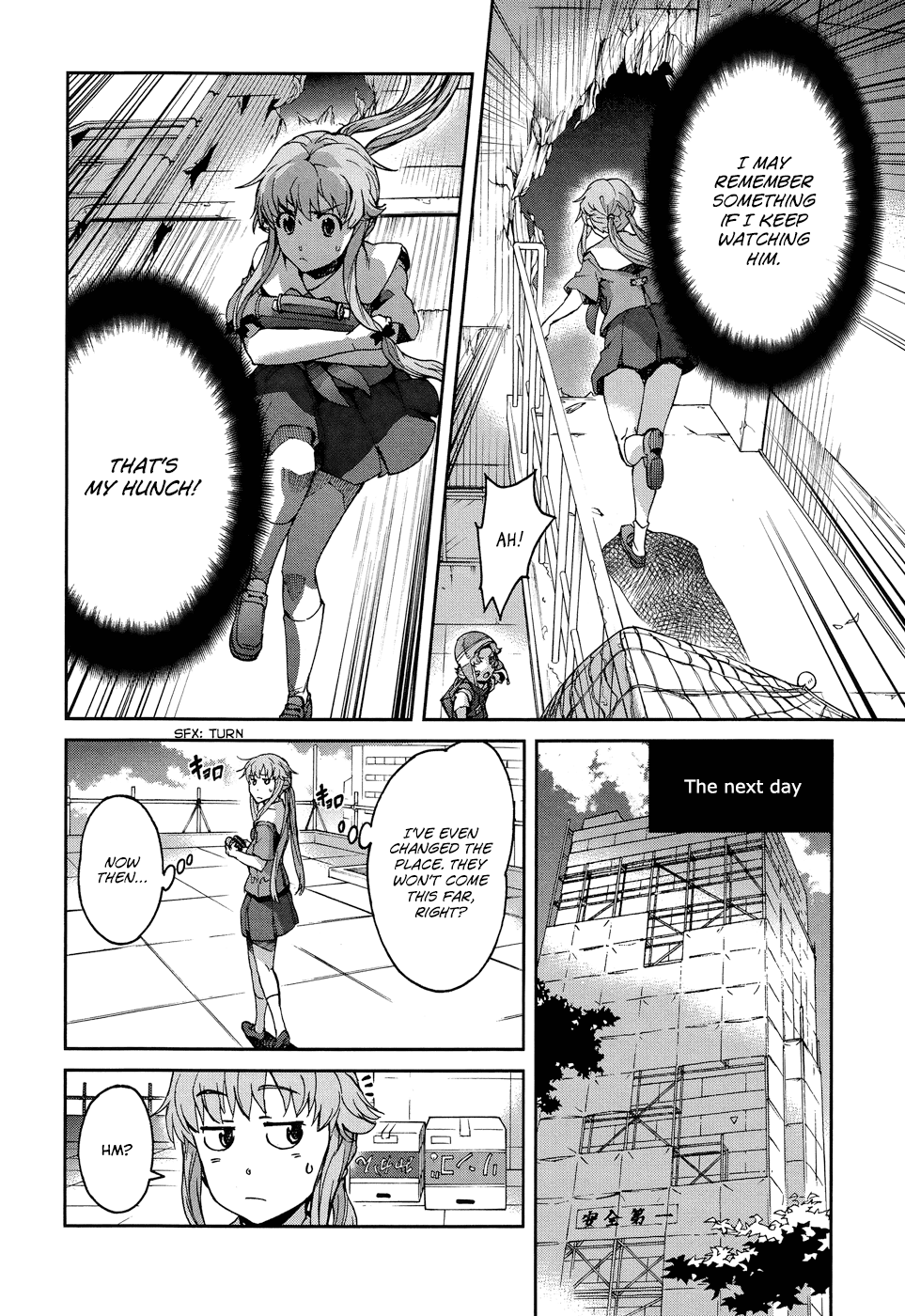 Mirai Nikki Redial Chapter 1.1 page 21 - Chapter 1.1
