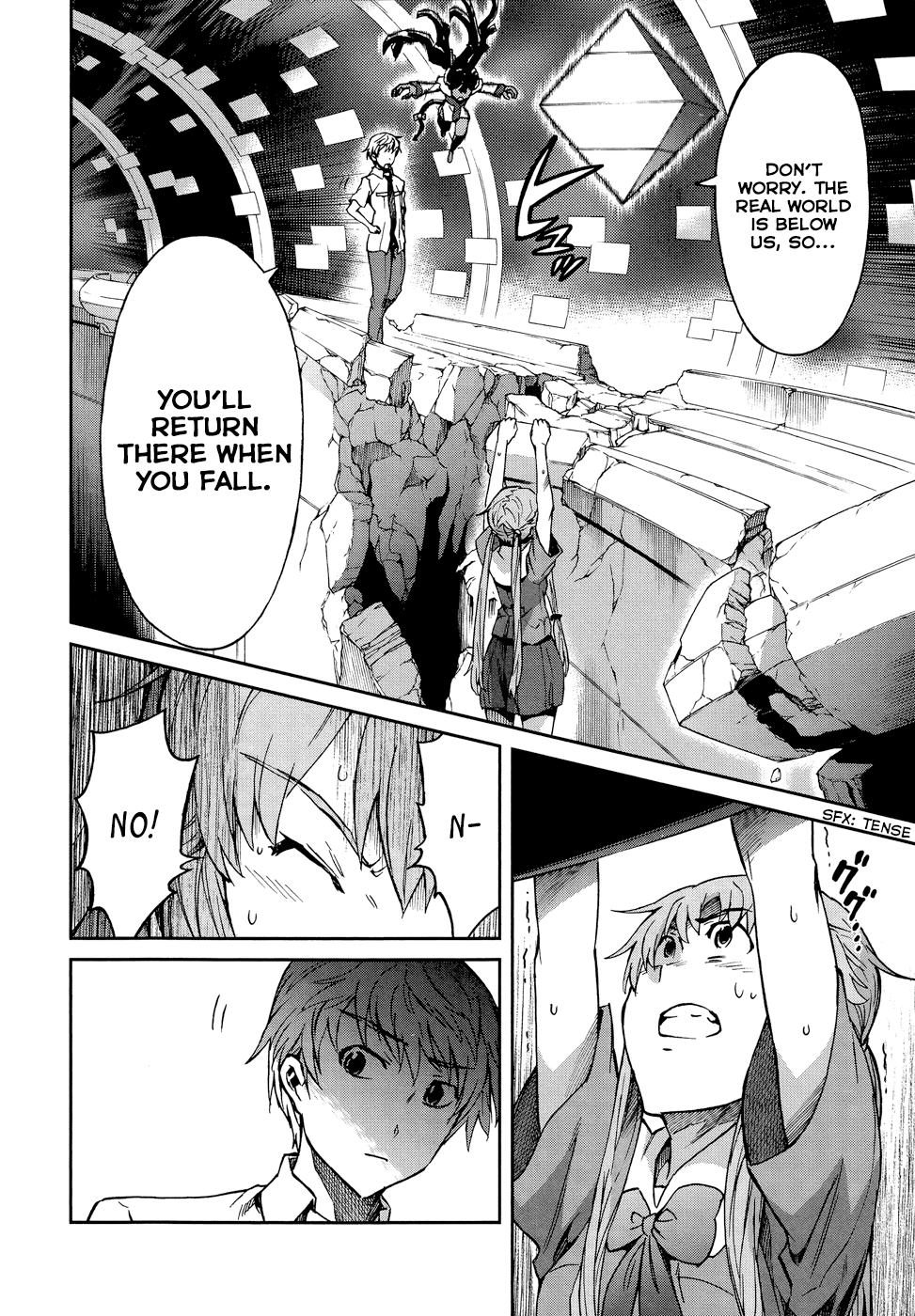 Mirai Nikki Redial Chapter 1.2 page 18 - Chapter 1.2: [END]