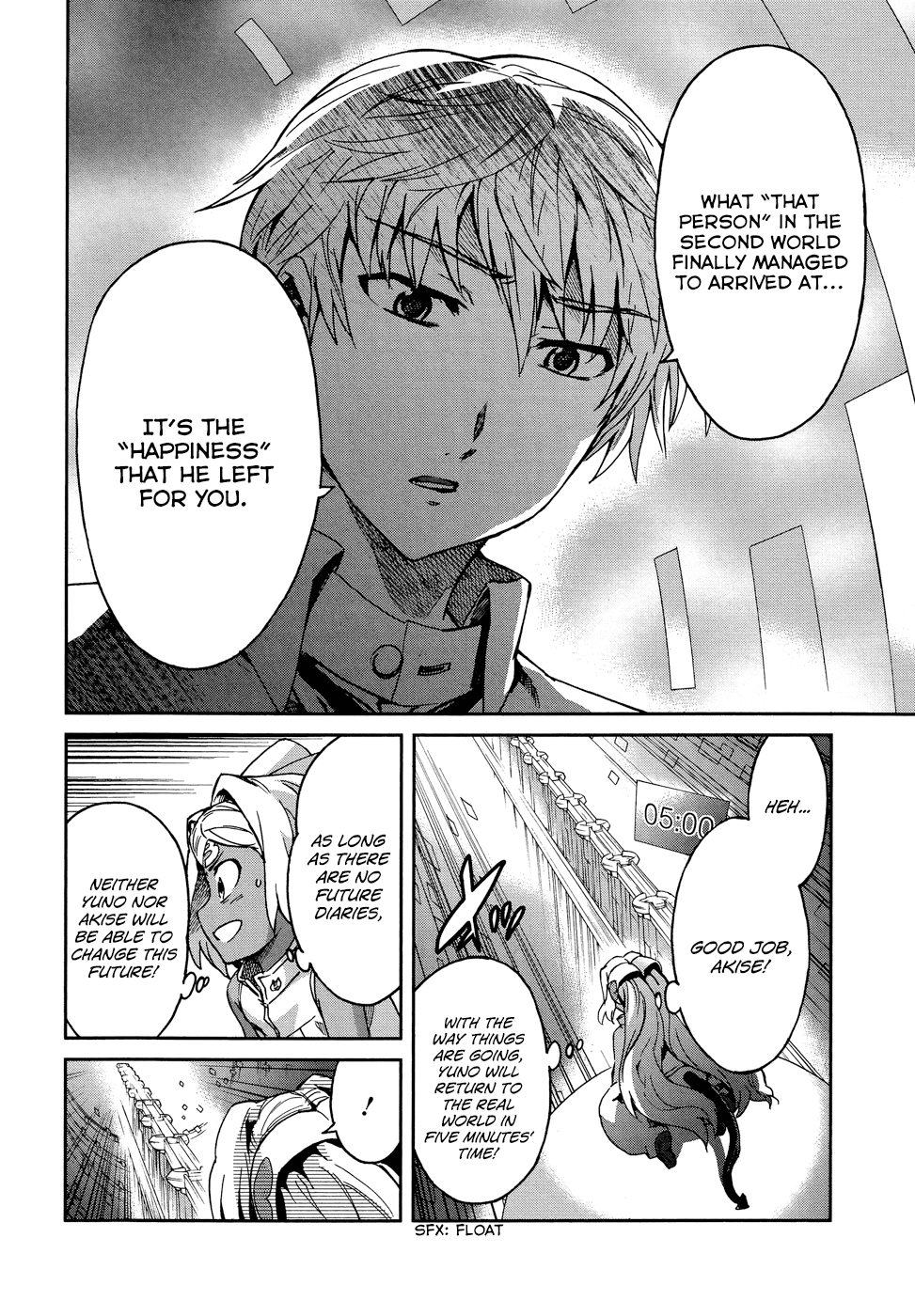 Mirai Nikki Redial Chapter 1.2 page 20 - Chapter 1.2: [END]