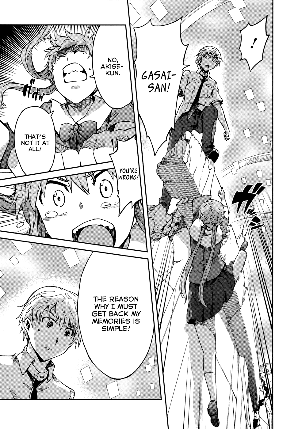 Mirai Nikki Redial Chapter 1.2 page 21 - Chapter 1.2: [END]