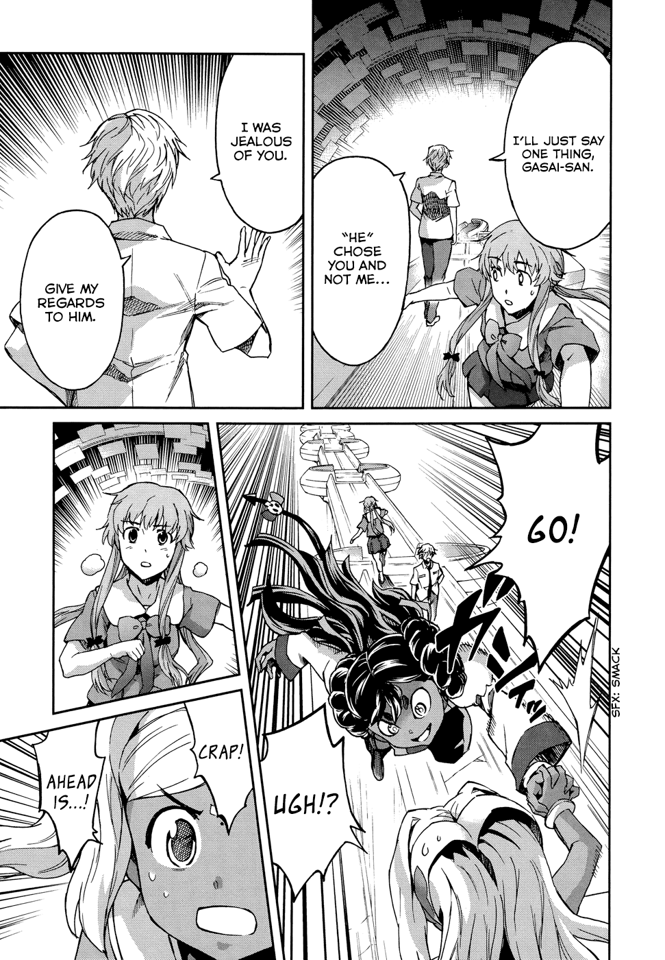 Mirai Nikki Redial Chapter 1.2 page 25 - Chapter 1.2: [END]