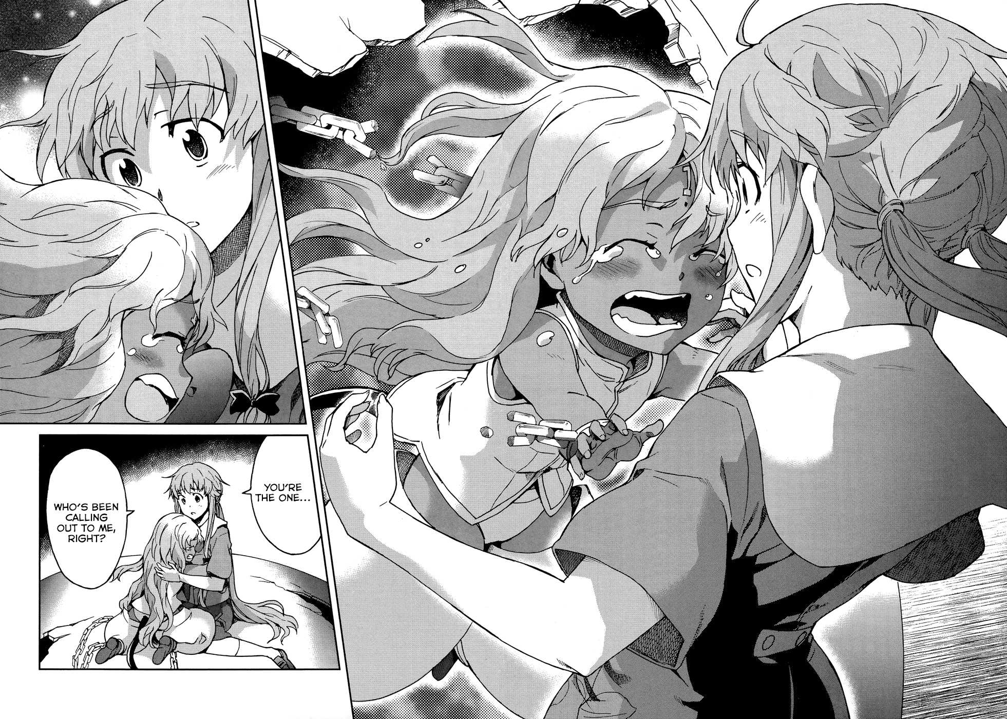 Mirai Nikki Redial Chapter 1.2 page 27 - Chapter 1.2: [END]
