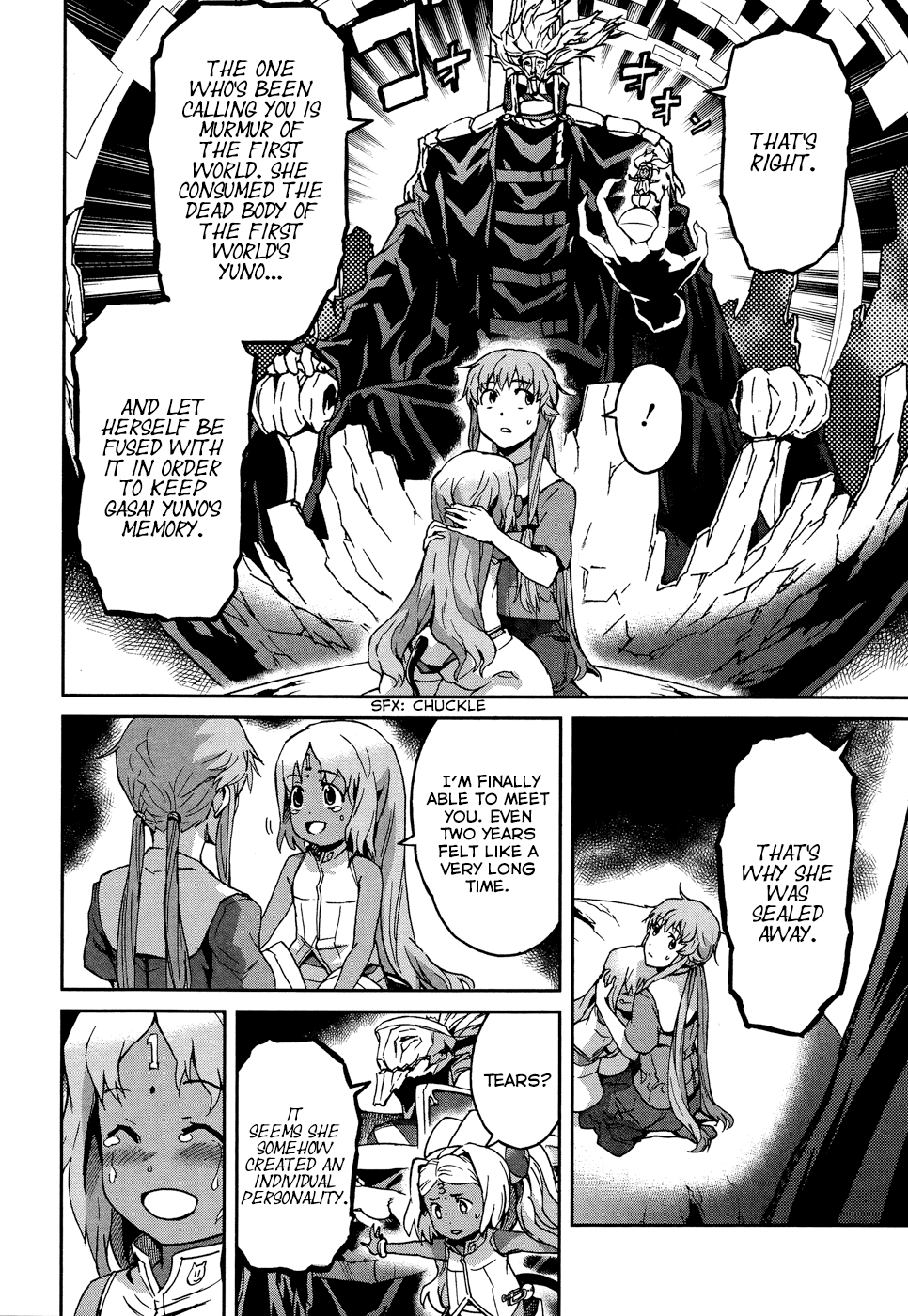 Mirai Nikki Redial Chapter 1.2 page 28 - Chapter 1.2: [END]