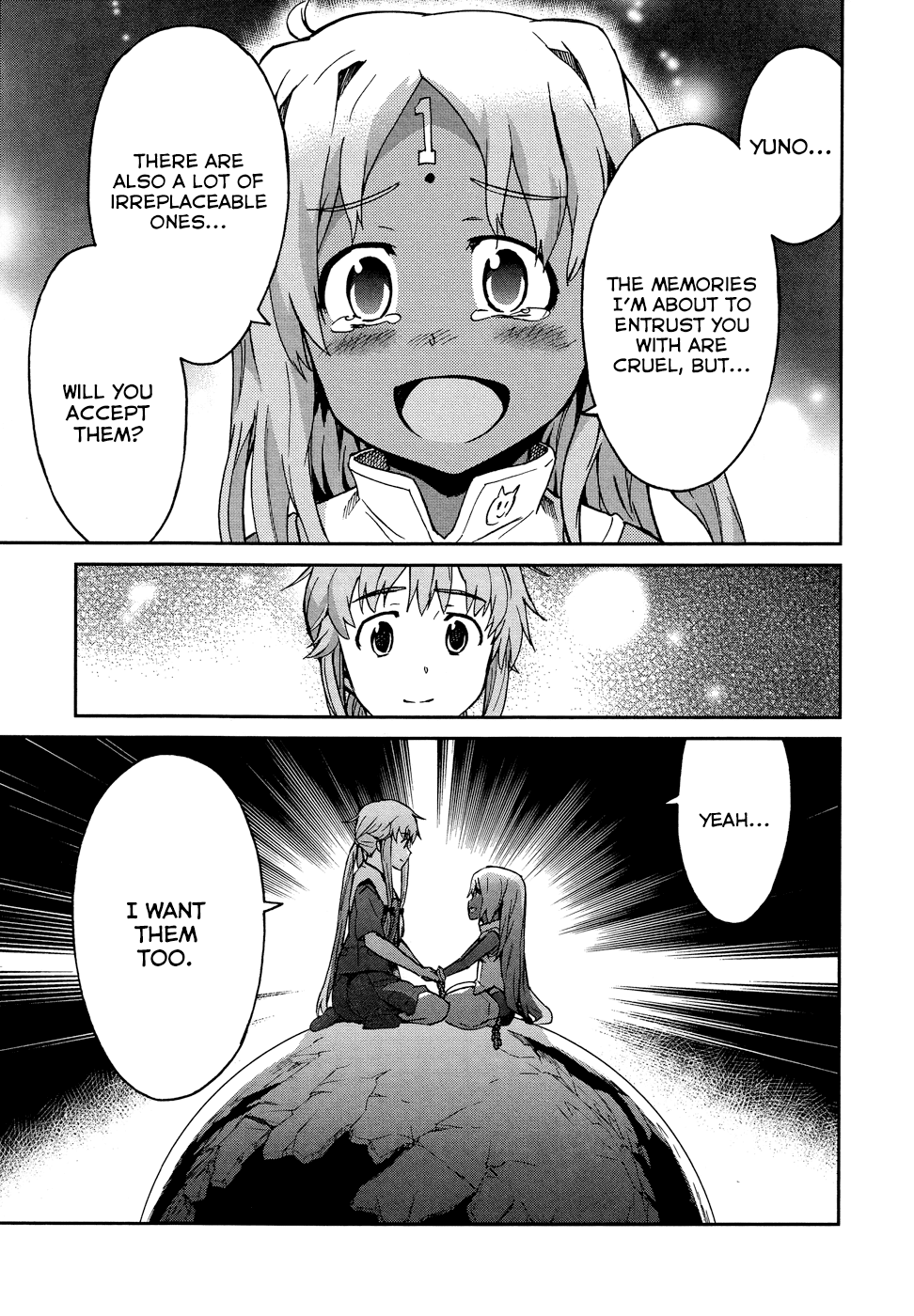 Mirai Nikki Redial Chapter 1.2 page 29 - Chapter 1.2: [END]