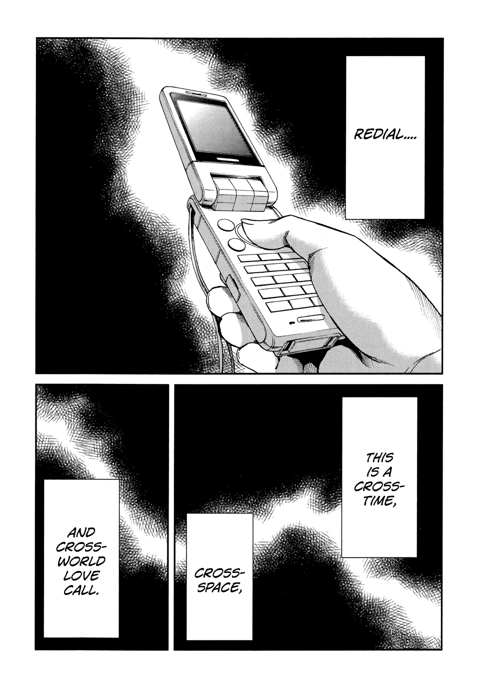 Mirai Nikki Redial Chapter 1.2 page 36 - Chapter 1.2: [END]