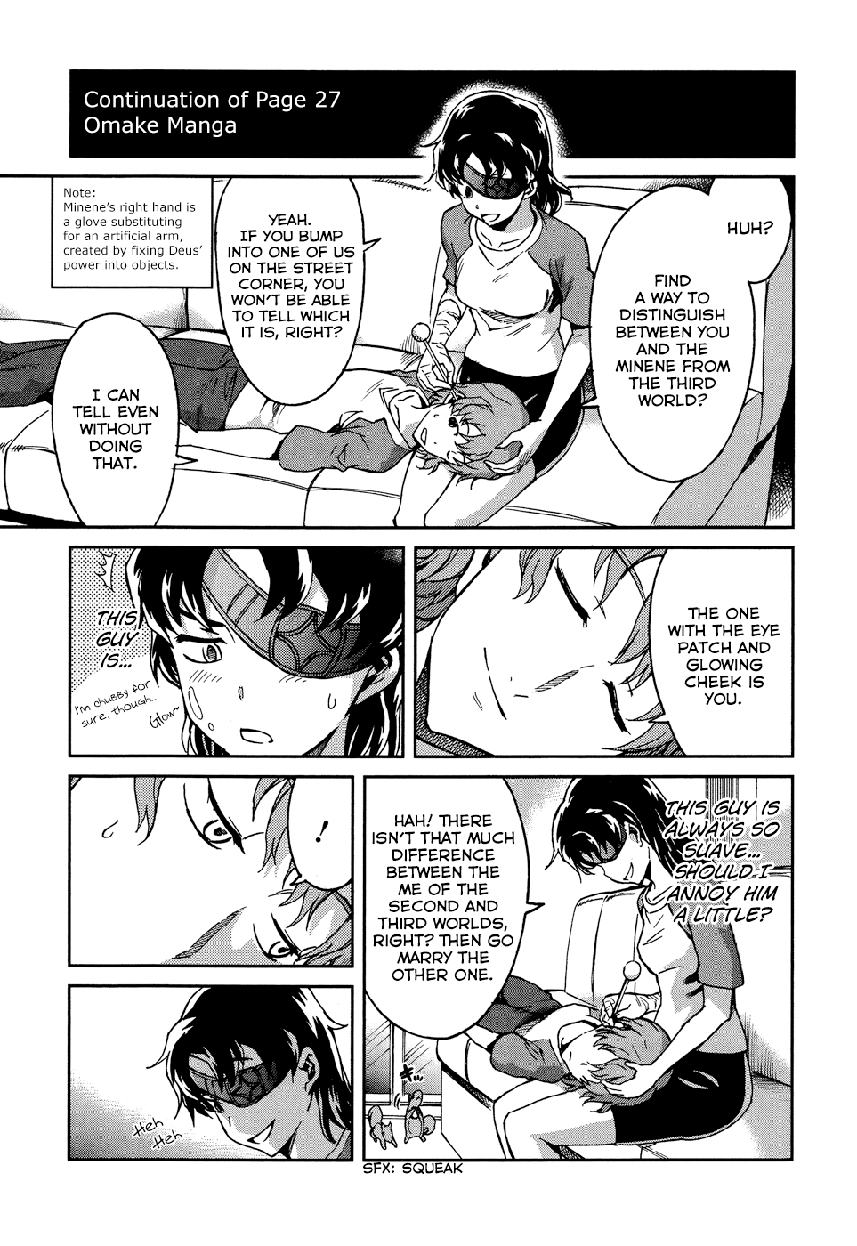 Mirai Nikki Redial Chapter 1.2 page 38 - Chapter 1.2: [END]