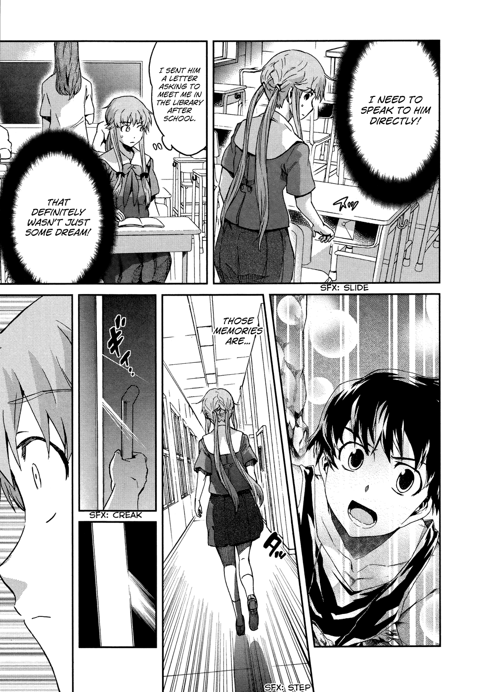 Mirai Nikki Redial Chapter 1.2 page 7 - Chapter 1.2: [END]