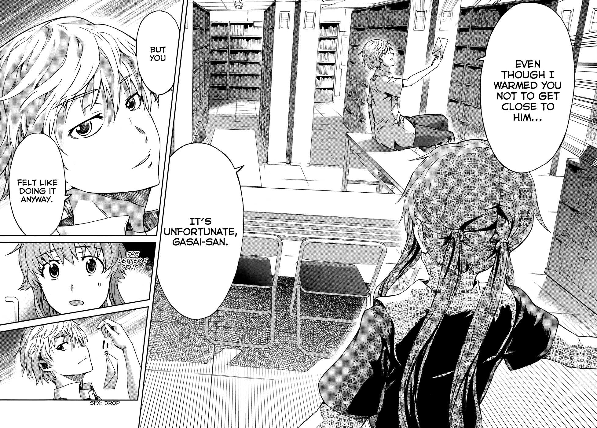 Mirai Nikki Redial Chapter 1.2 page 8 - Chapter 1.2: [END]