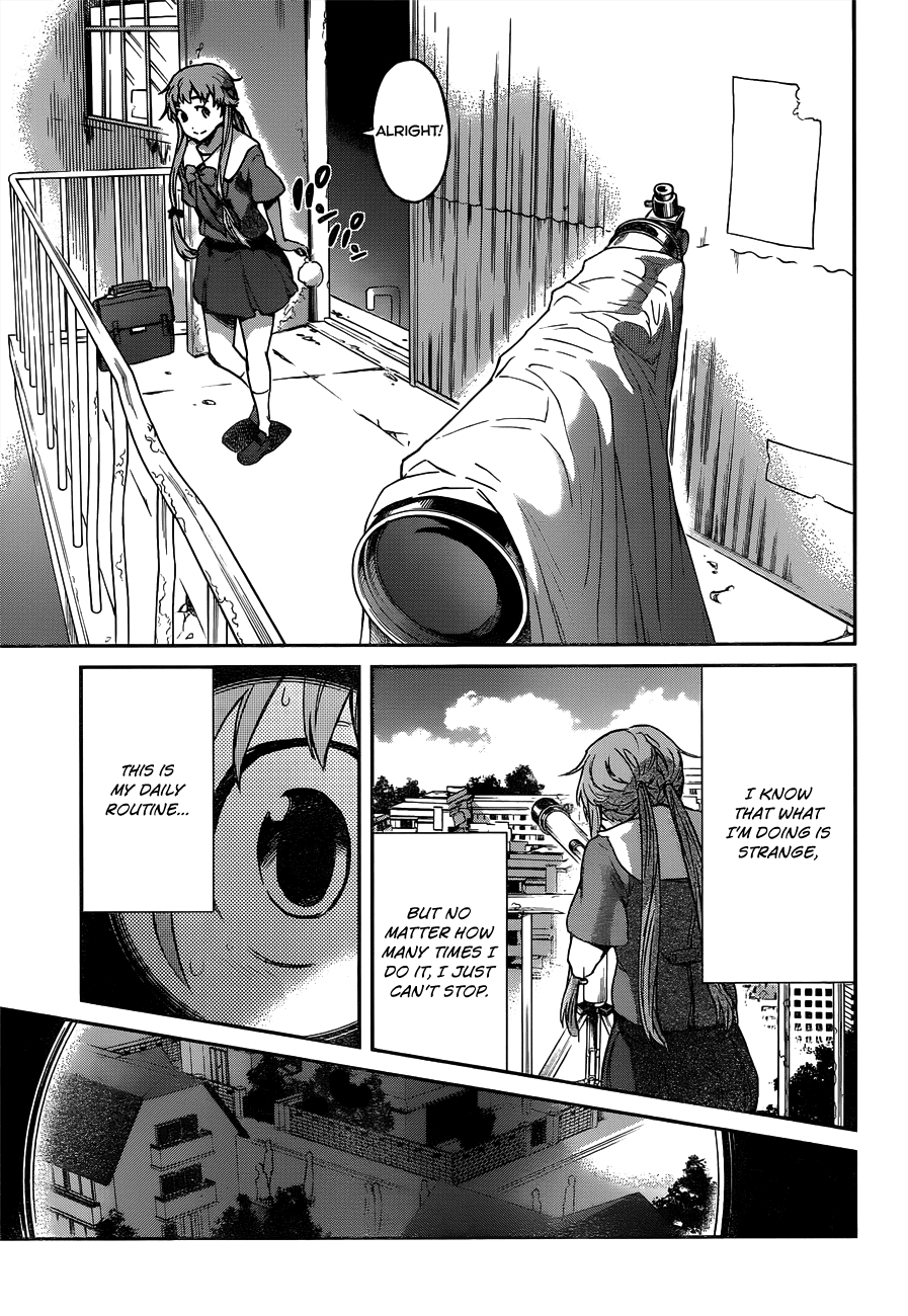 Mirai Nikki Redial Chapter 1 page 11 - Chapter 1